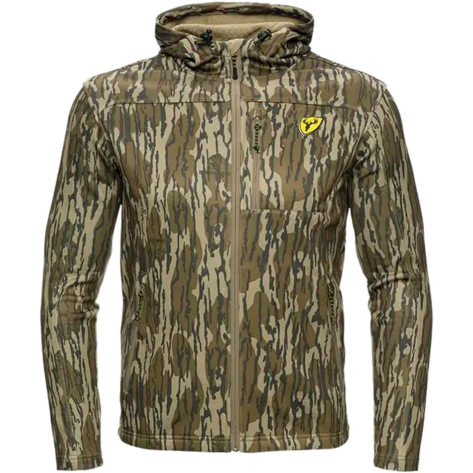 Blocker Silentec S3 Scent Control Hooded Jacket Mossy Oak Bottomland Small