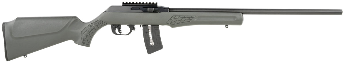 Rossi RS22W .22 WMR Rifle, 21" Matte Black Barrel, Alloy Steel Frame, Gray Fixed Monte Carlo Stock, 10+1 Capacity