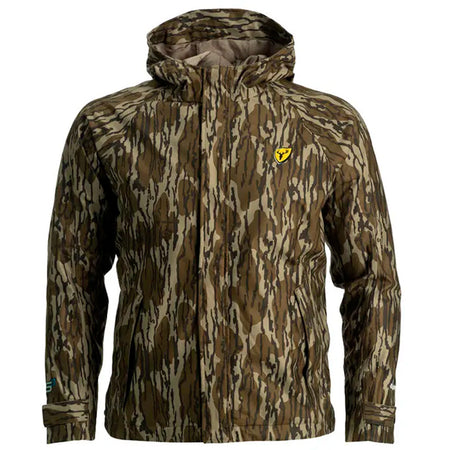 Blocker Drencher Hooded Camo Jacket MO Bottomlands Orig Medium