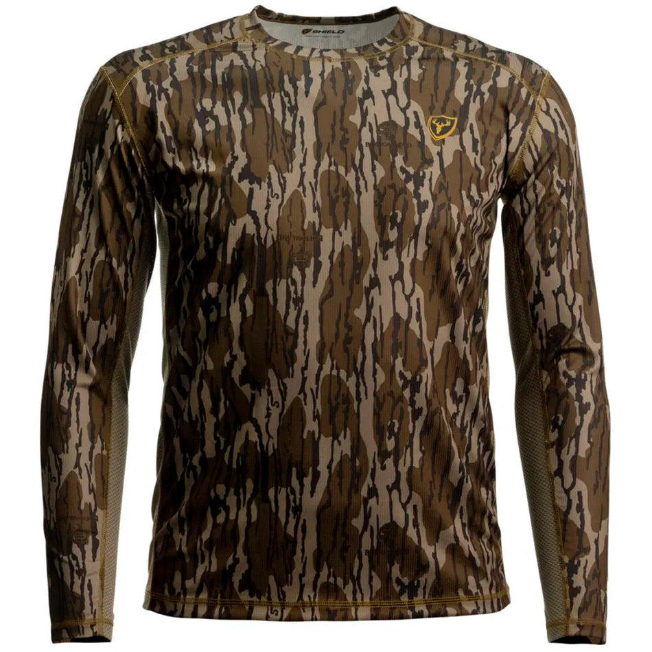 Blocker Angatec LS Hunting Performance Tee Mossy Oak Bottomlands Orig Large