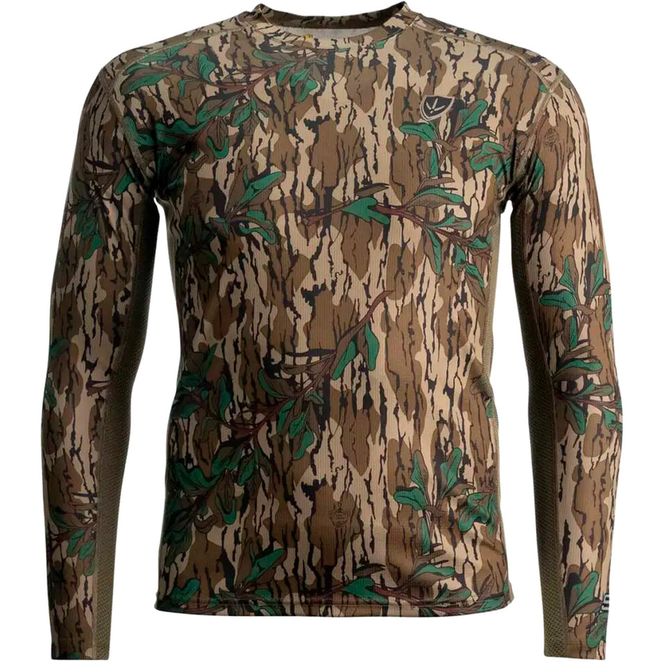 Blocker Finisher Turkey LS Performance Tee MO Greenleaf Small