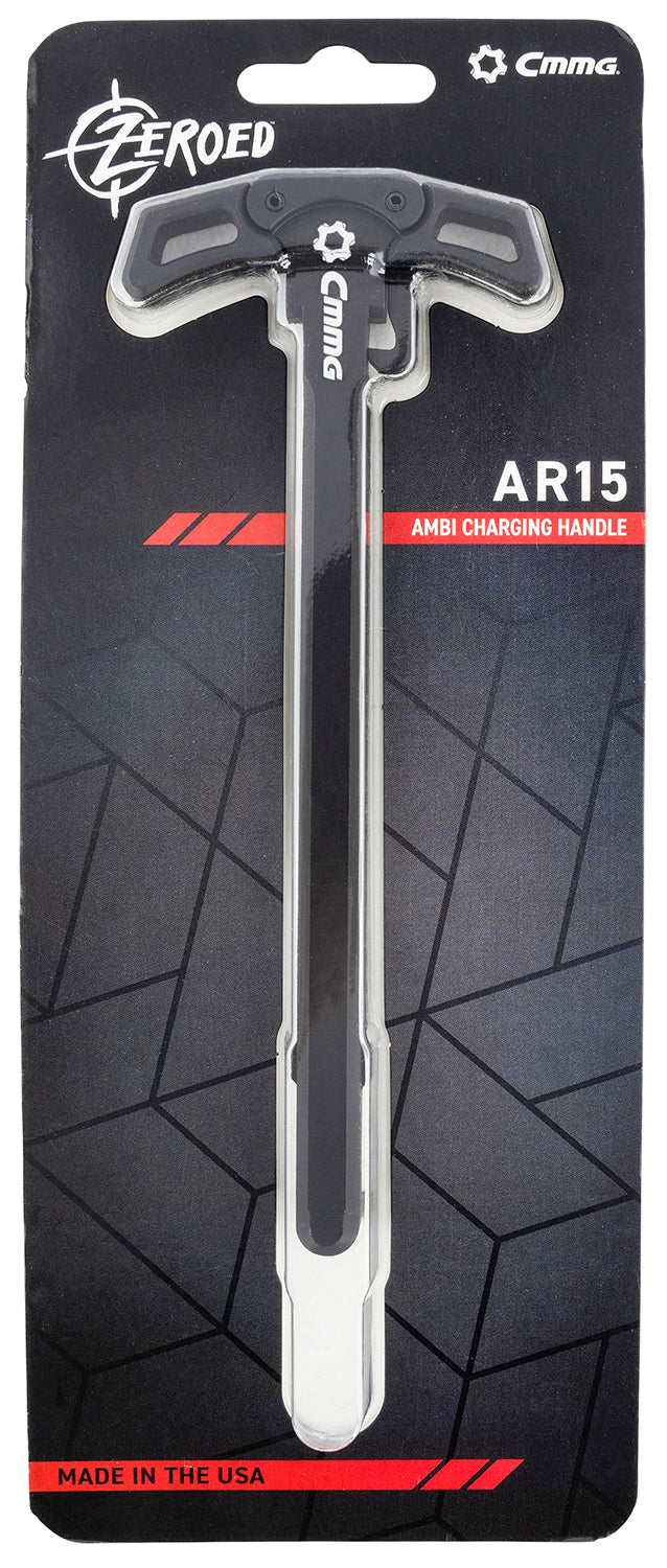 CMMG 55BA5A4 AR-15 Ambi Charging Handle, ZEROED Series, 7075-T6 Aluminum