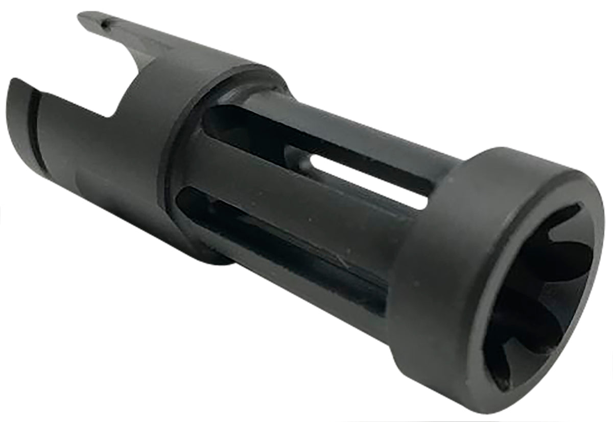 Samson 040606203 Ruger 10/22 Flash Hider Black Oxide Stainless Steel 2.50" OAL No Gunsmithing Required