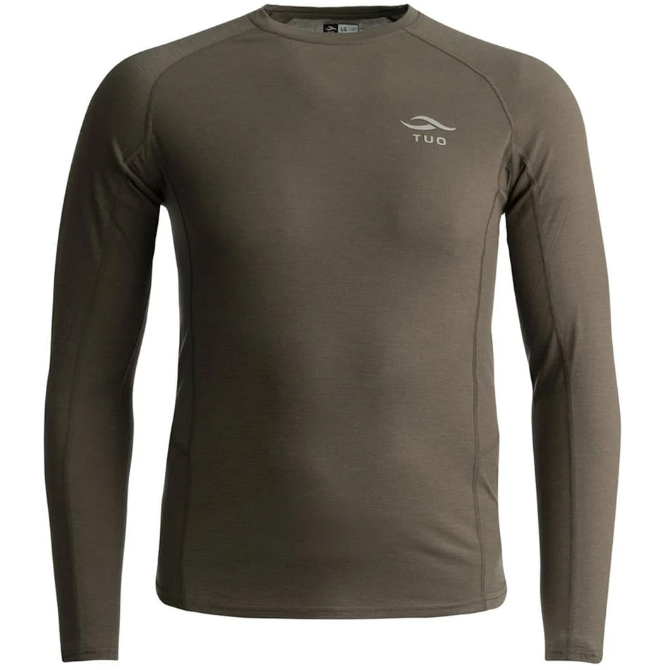 TUO Kinetic Merino 150 LS Crew Base Layer Shirt Deadfall 3XL