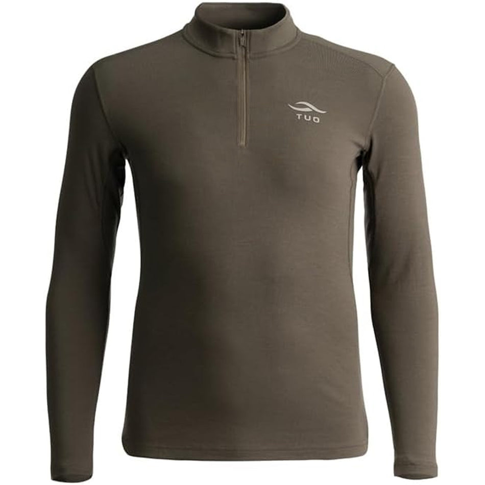 TUO Kinetic Merino 250 1/4 Zip Base Layer Top Deadfall 3XL