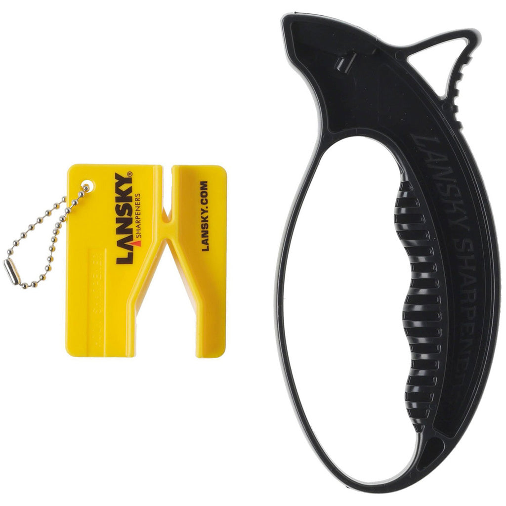 Lansky Duo Sharpener Ceramic and Carbide Knife Sharpener