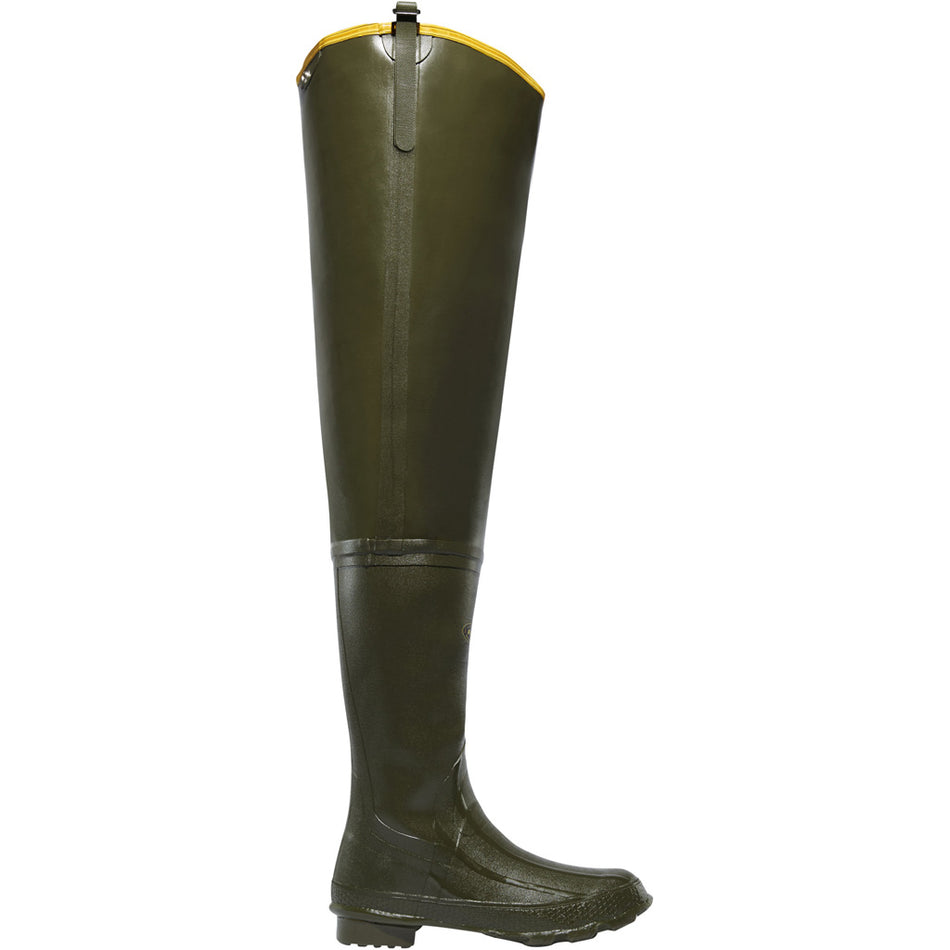 LaCrosse Grange Hip Boot 32 Inch OD Green Men's Size 10