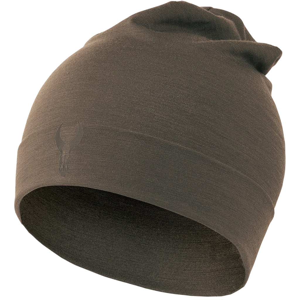 Badlands Pecora Merino Beanie Hat Mud OSFA