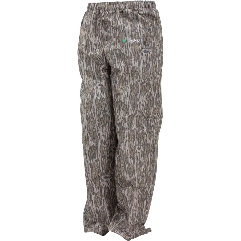 Frogg Toggs Pro Action Camo Rain Pant Mossy Oak Bottomland MD