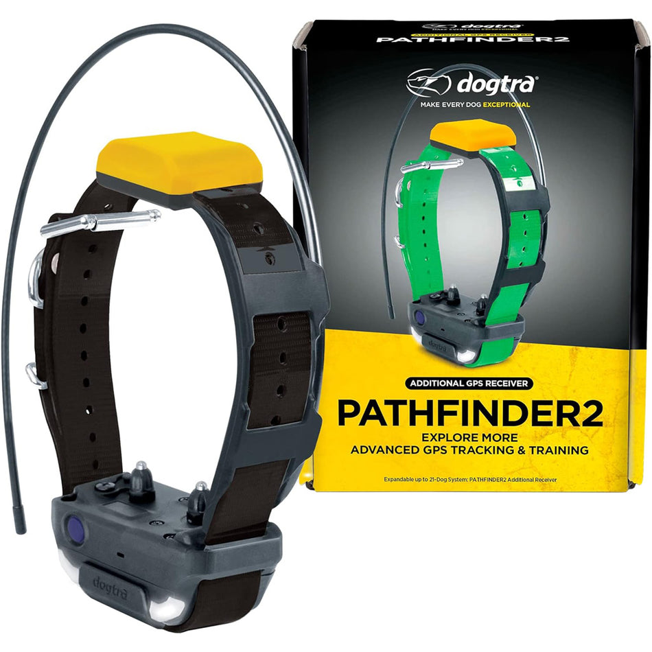 Dogtra Pathfinder2 Extra GPS Dog Tracking Receiver Black
