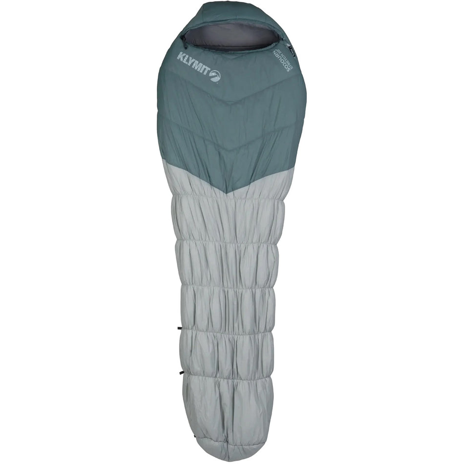 Klymit Sojourn Stretch 20 Mummy Sleeping Bag Gray/Blue
