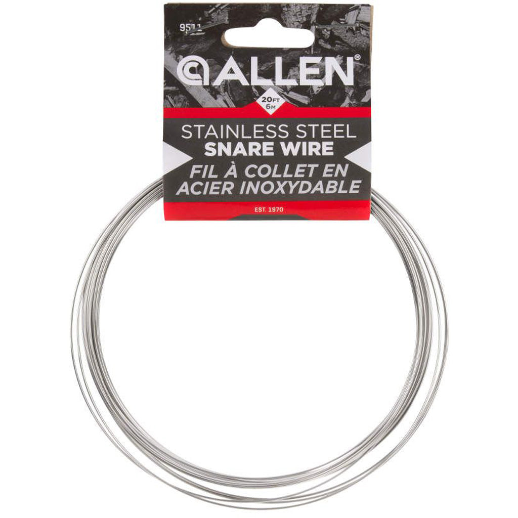 Allen 20ft Stainless Steel Trapping Snare Wire