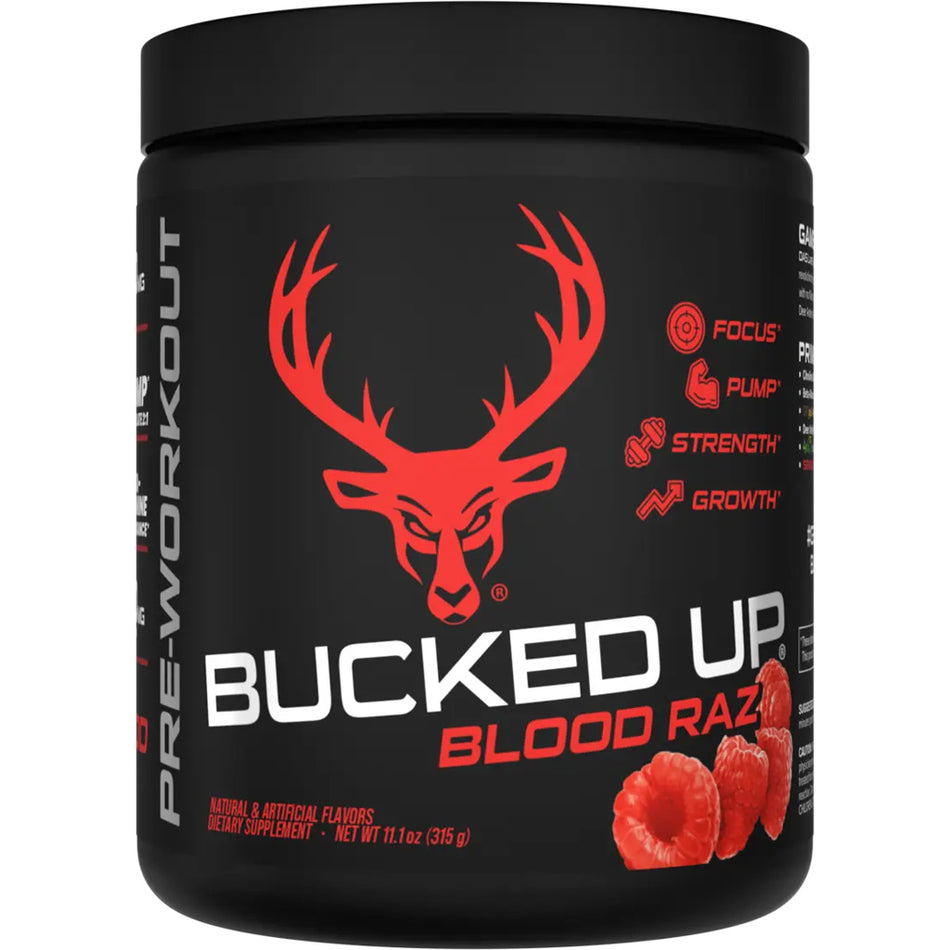 Bucked Up Blood Raz Pre-Workout Supplement 30 Servings
