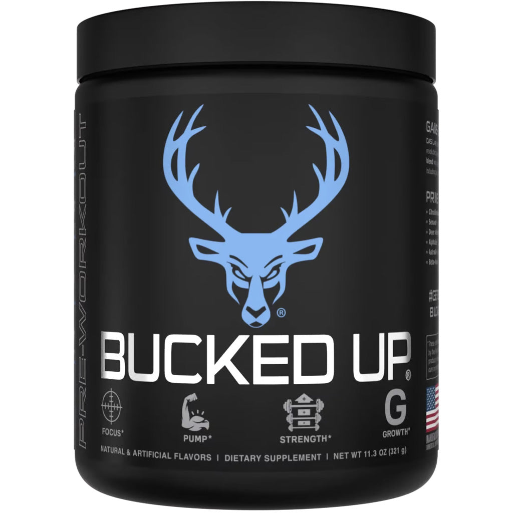 Bucked Up Blue Raz Pre-Workout Supplement 30 Servings