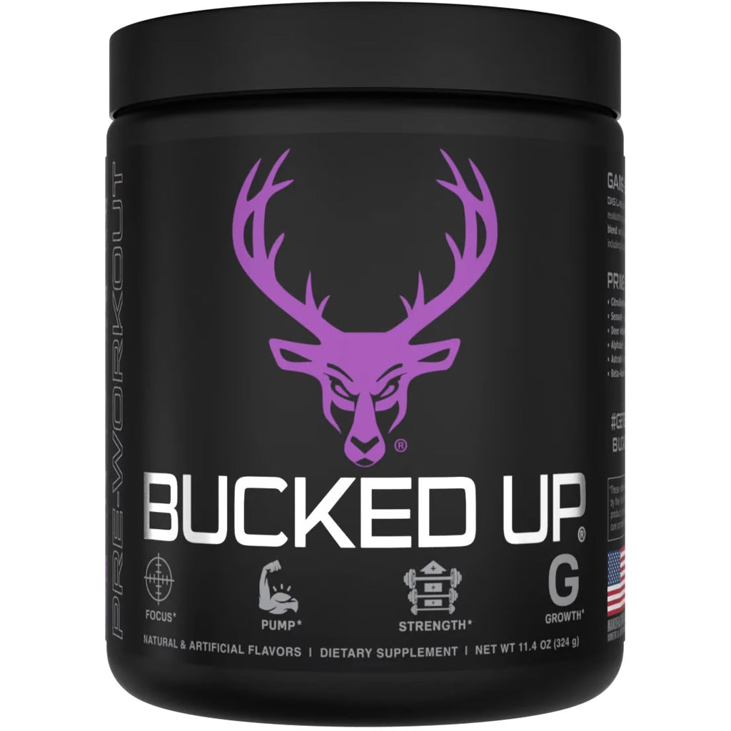 Bucked Up Grape Gainz Pre-Workout Supplement 30 Servings