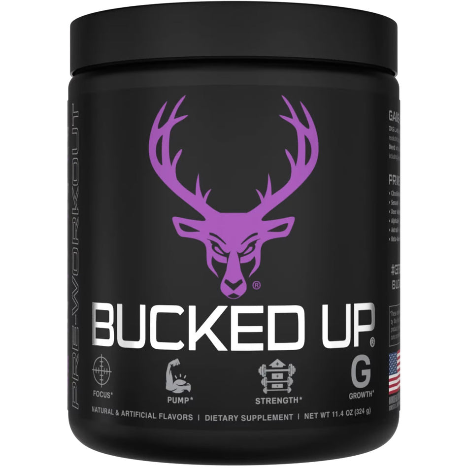 Bucked Up Grape Gainz Pre-Workout Supplement 30 Servings