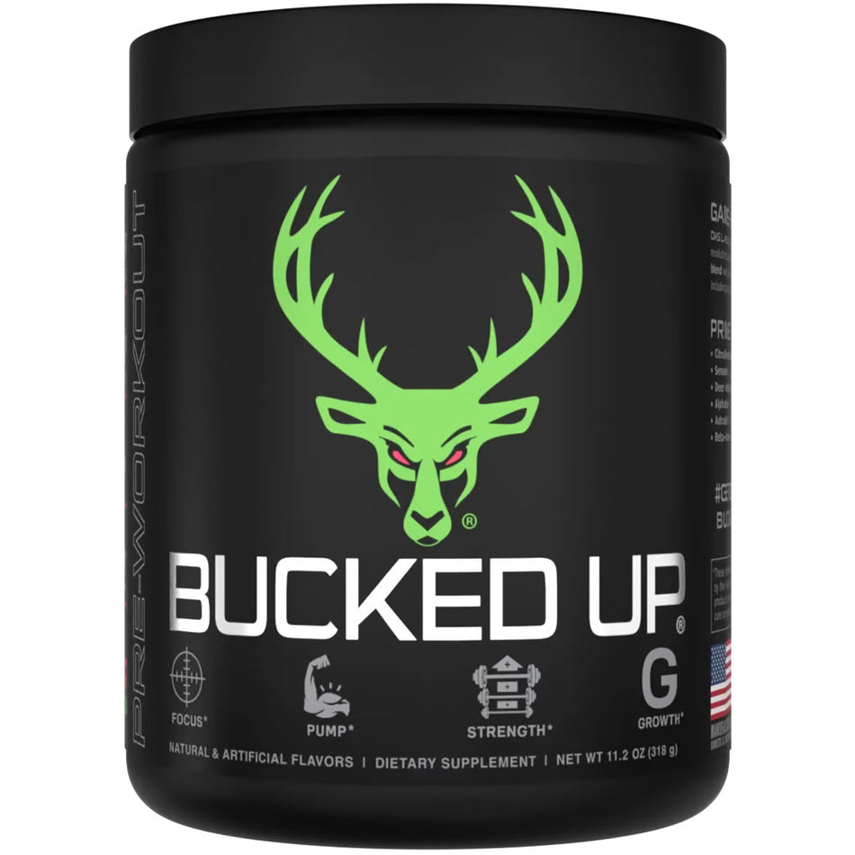 Bucked Up Watermelon Pre-Workout Supplement 30 Servings
