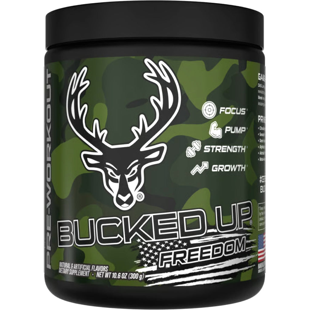 Bucked Up Freedom Grape Pre-Workout Supplement 30 Servings