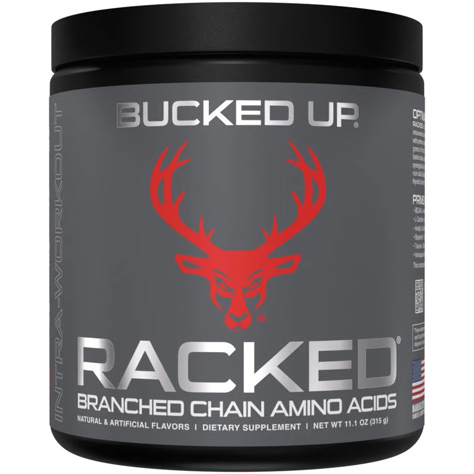Bucked Up Racked BCAA Blood Raz Amino Supplement 30 Servings