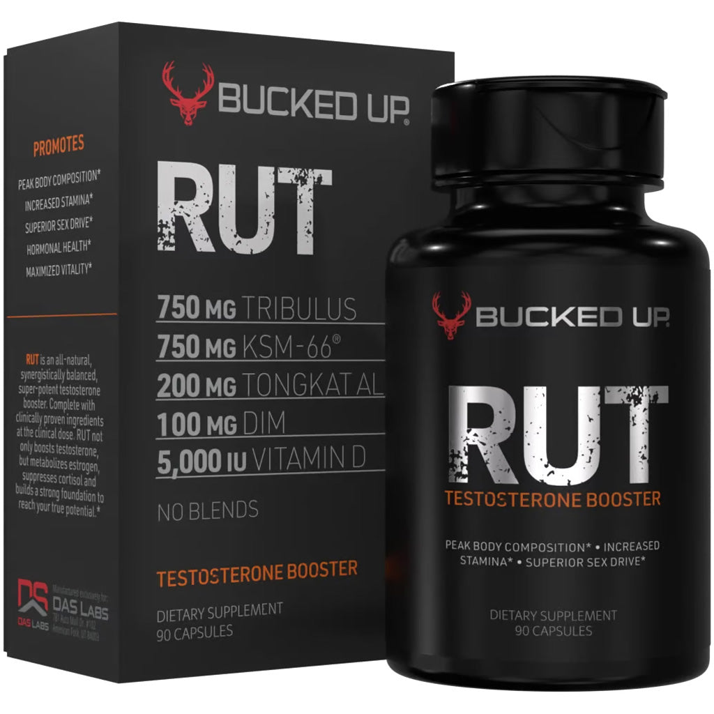 Bucked Up RUT T Booster Hormonal Support 90 Capsules
