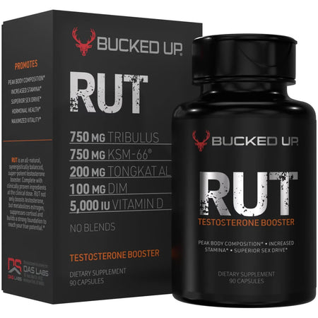 Bucked Up RUT T Booster Hormonal Support 90 Capsules