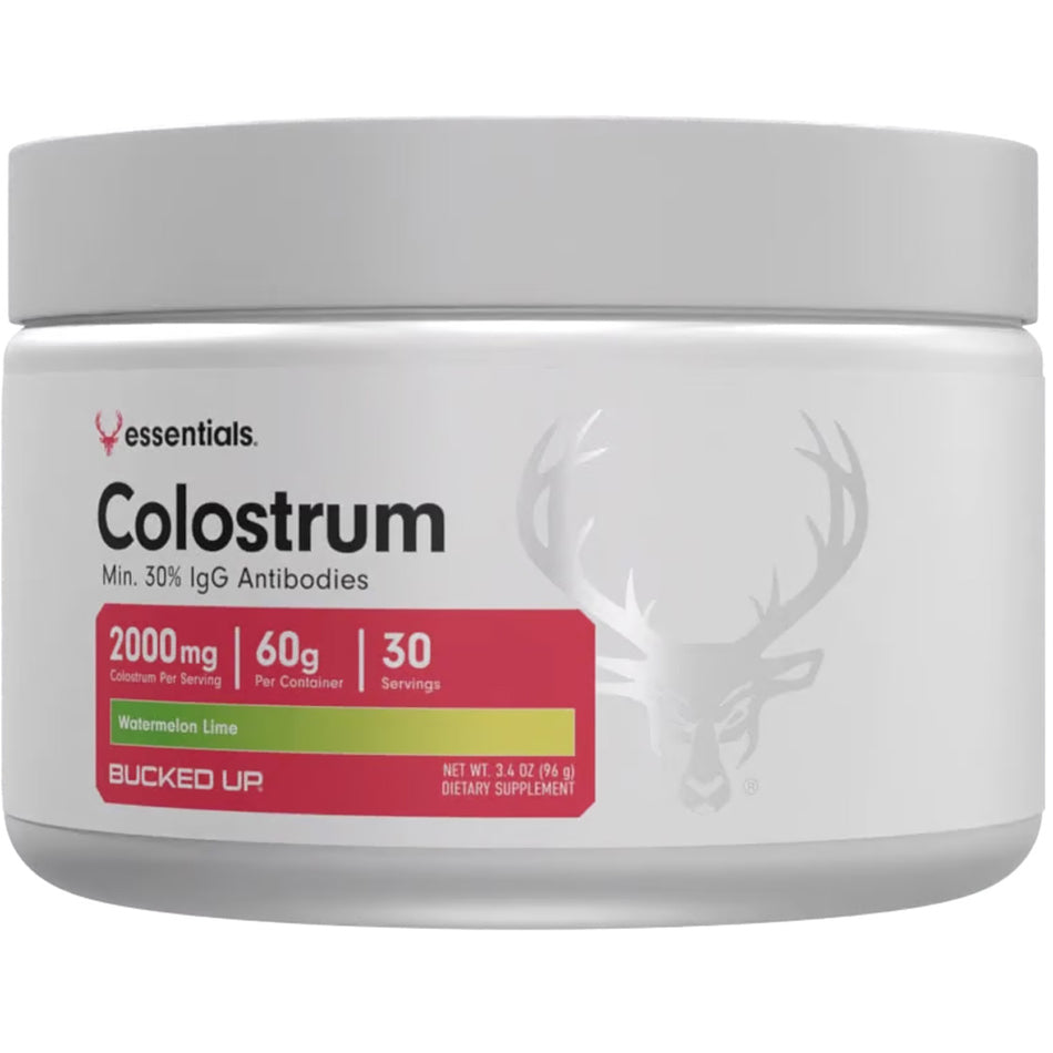 Bucked Up Bovine Colostrum Supplement Melon Lime Flavor 30 Servings