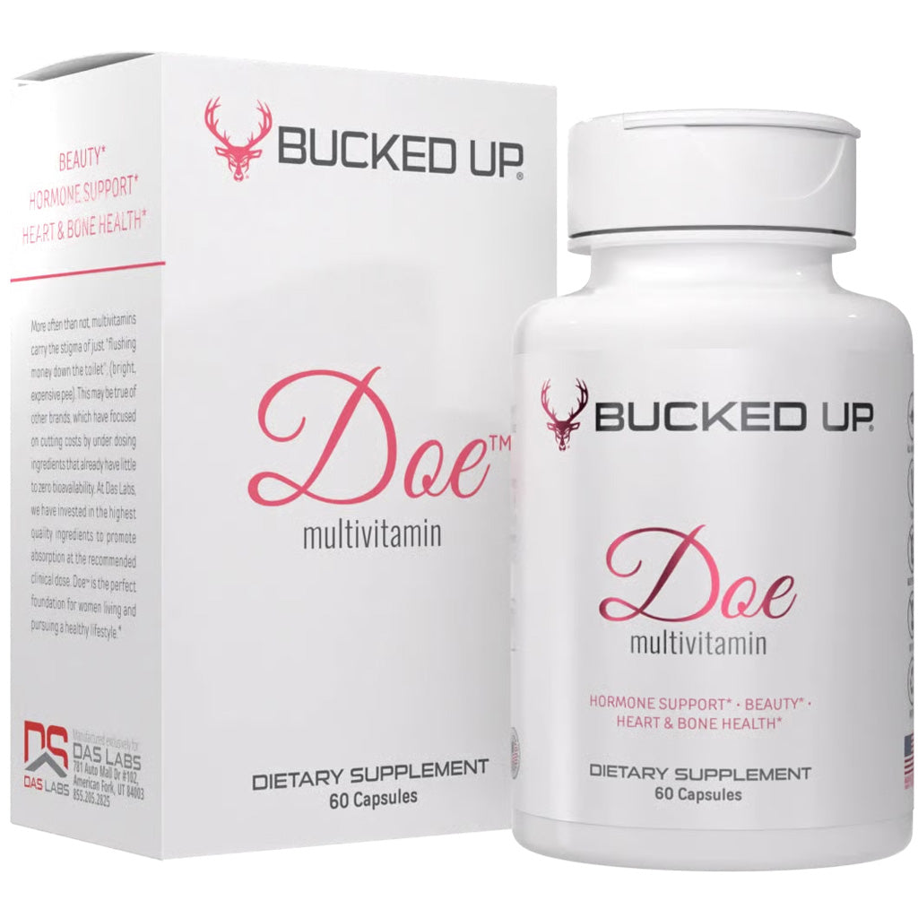 Bucked Up Doe Daily Full Spectrum Multivitamin for Women 60 Capsules