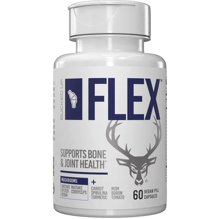 Bucked Up Flex Joint and Bone Health Supplement 60 Capsules
