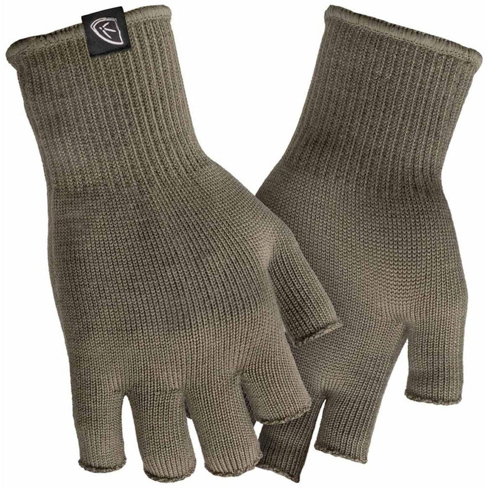 Blocker Finisher Merino Wool Fingerless Gloves Flint X-Large