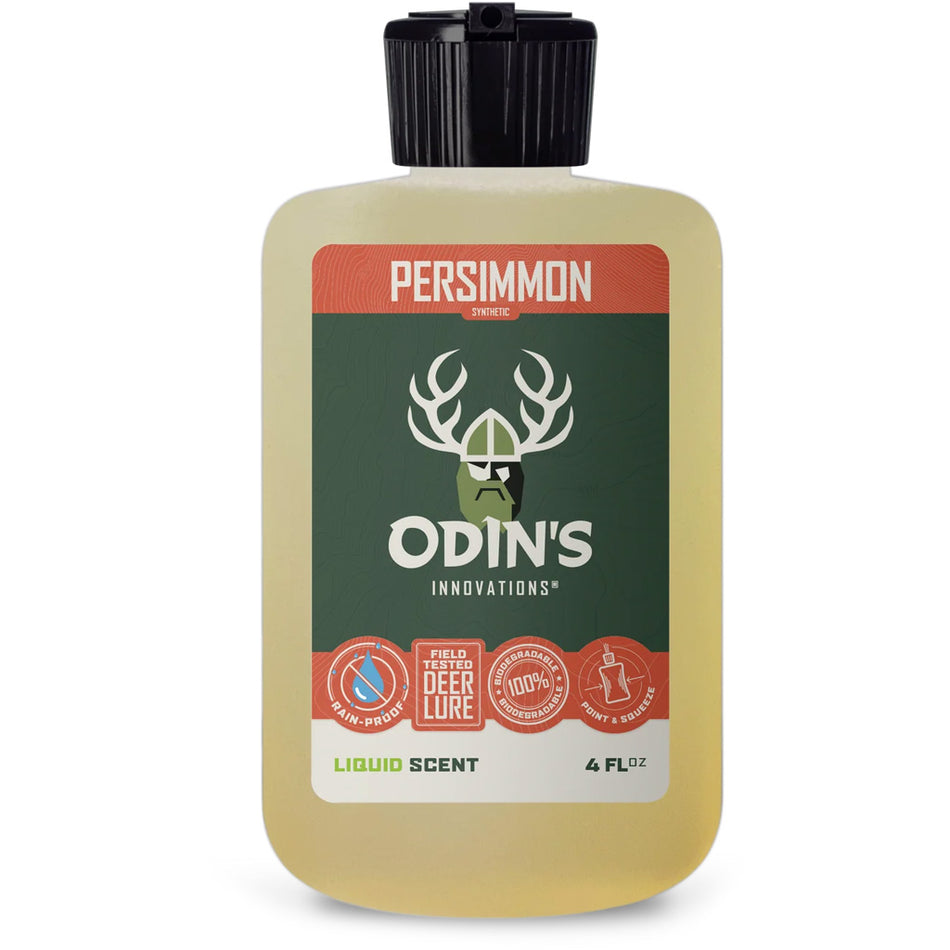 Odin's Innovations 4oz Persimmon Liquid Scent Attractant Bottle