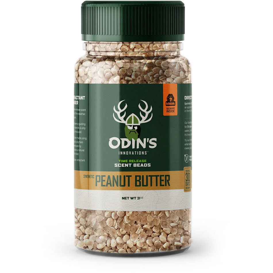 Odin's Innovations 3oz Peanut Butter Scent Attractant Beads