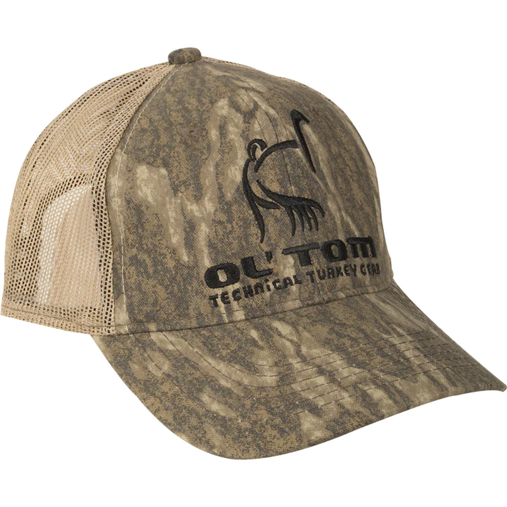 Drake Ol' Tom MO Bottomland Mesh Back Ol' Tom Logo Cap OSFM