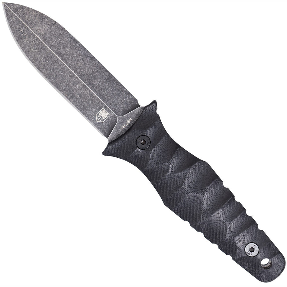 CobraTec Claymore Fixed Blade Dagger Black Stonewash