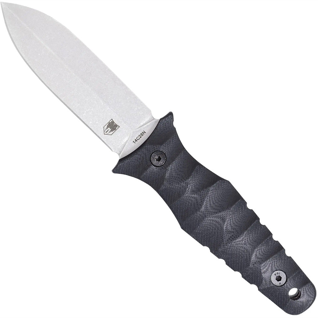 CobraTec Claymore Single-Edge Dagger Fixed Blade Satin Stonewash