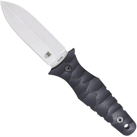 CobraTec Claymore Single-Edge Dagger Fixed Blade Satin Stonewash