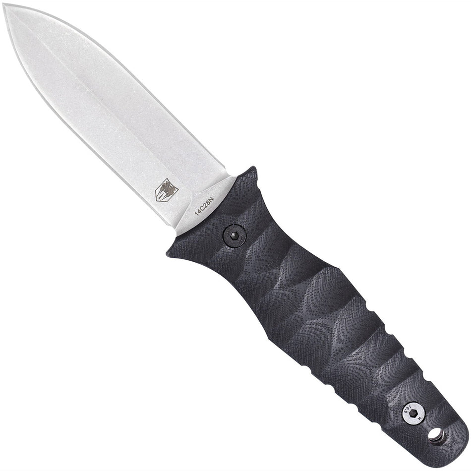 CobraTec Claymore Fixed Blade Dagger Satin Stonewash