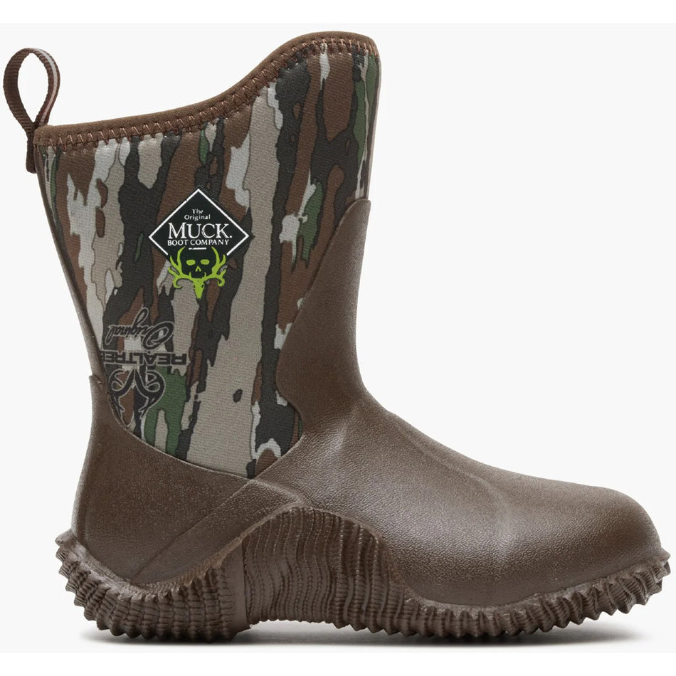 Muck Kids Bone Collector Hale Waterproof Boot Size 6 Realtree Original