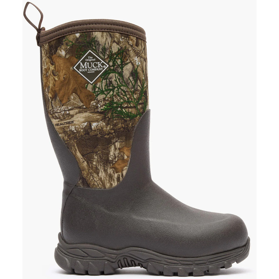 Muck Kids Rugged II Waterproof Winter Boot Size 4 Realtree Edge