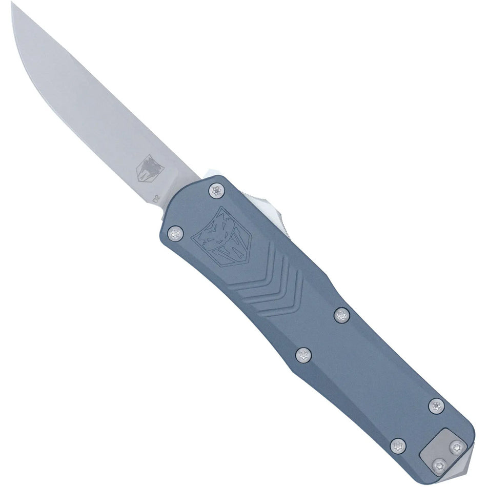 CobraTec FS-X Generation 3 Small OTF Double Action Knife in Grey
