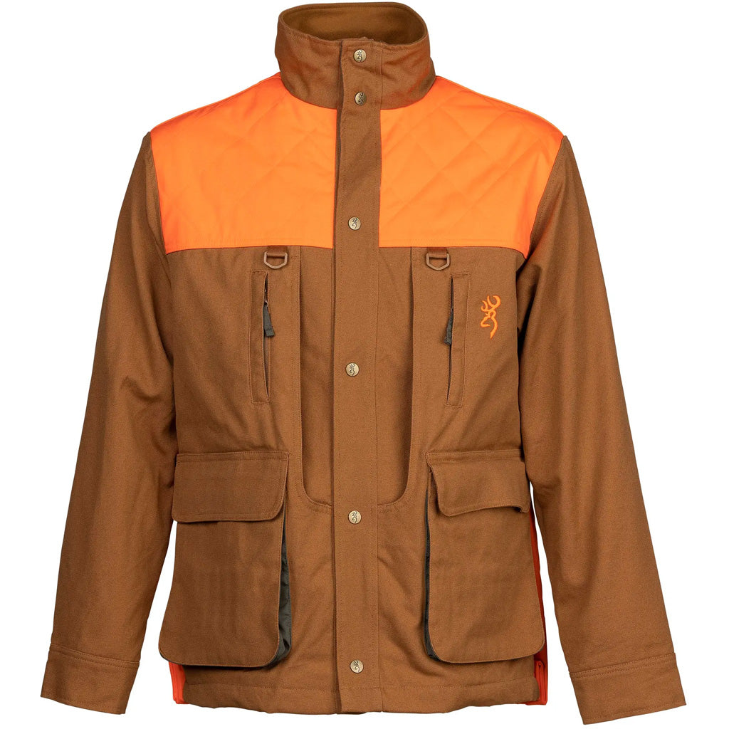 Browning Upland Jacket Tan/Blaze XL