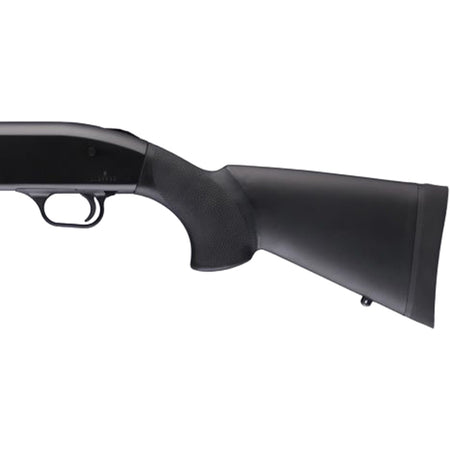 Hogue Rubber Overmolded Mossberg 500 Stock, 12" LOP, Fiberglass Reinforced Polymer, Black