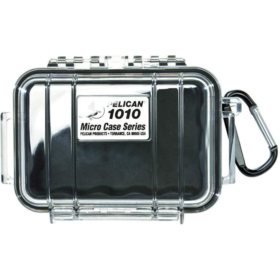 Pelican Waterproof 1010 Micro Case Black/Clear