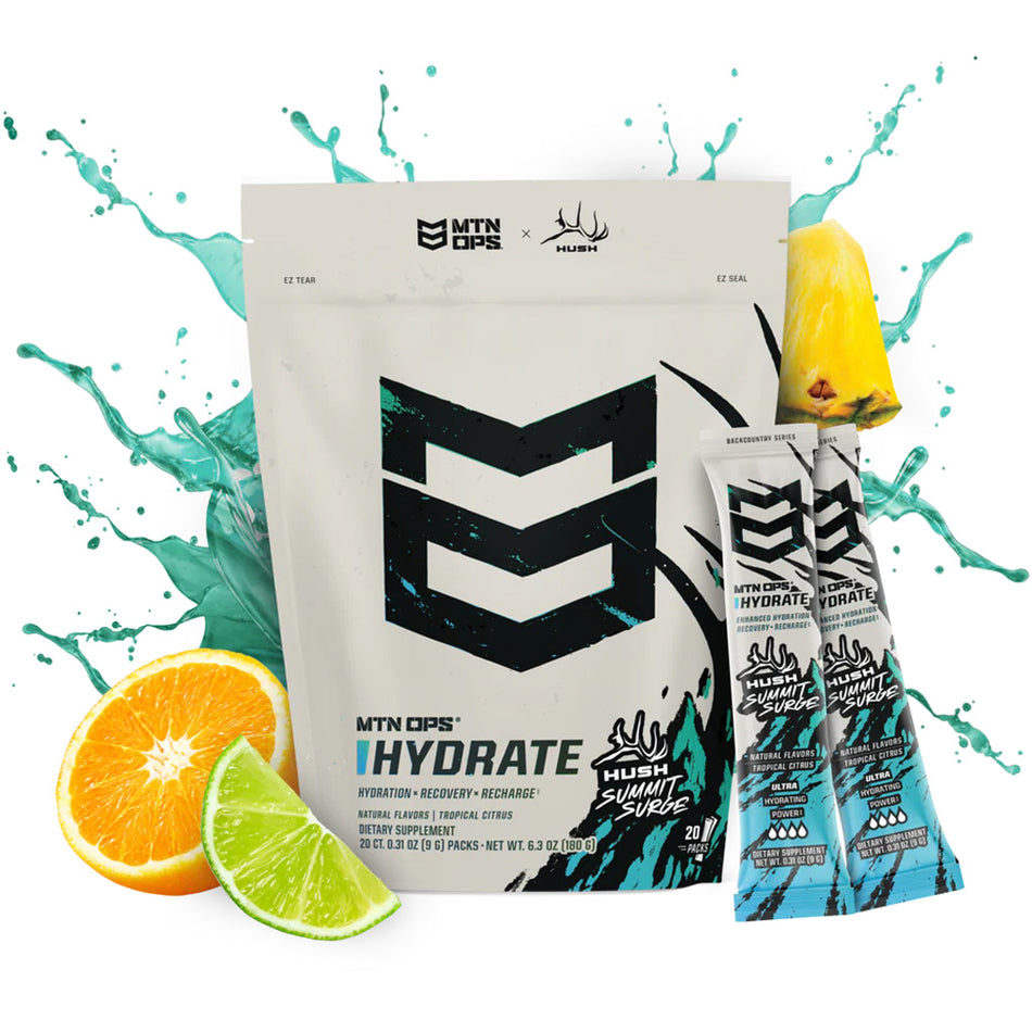 MTN Ops Hydrate Summit Surge HUSH Trail Packs - 20ct