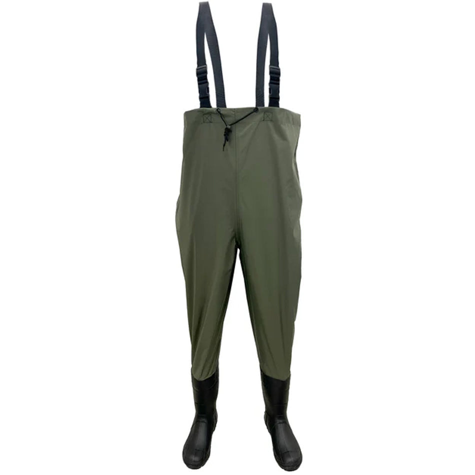 Frogg Togg Cascades v3 Lug Sole Chest Wader Forest Green Size 13