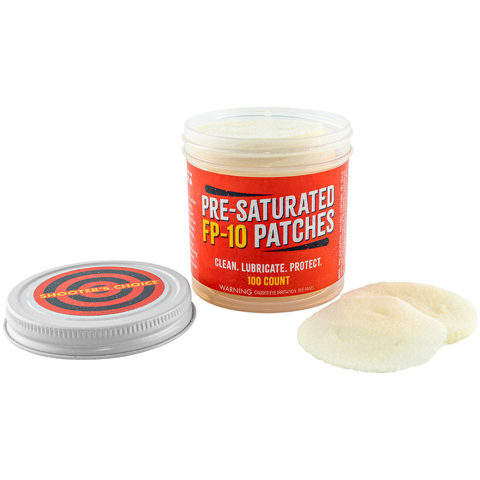 Shooters Choice FP-10 CLP Presaturated Patches 100ct