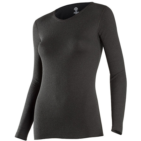 ColdPruf Women's Basic Crew Baselayer Black XL