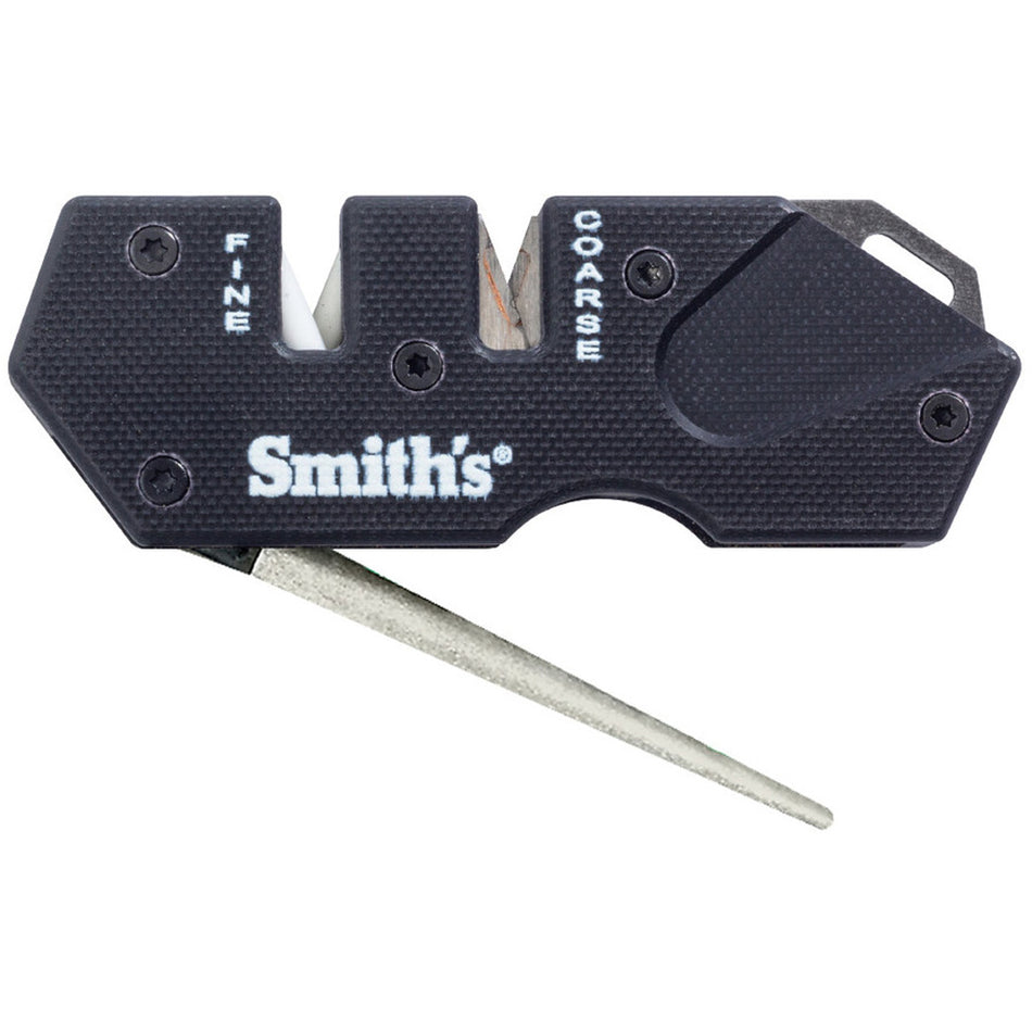 Smiths PP1-Mini Tactical 2-Stage Sharpener Black