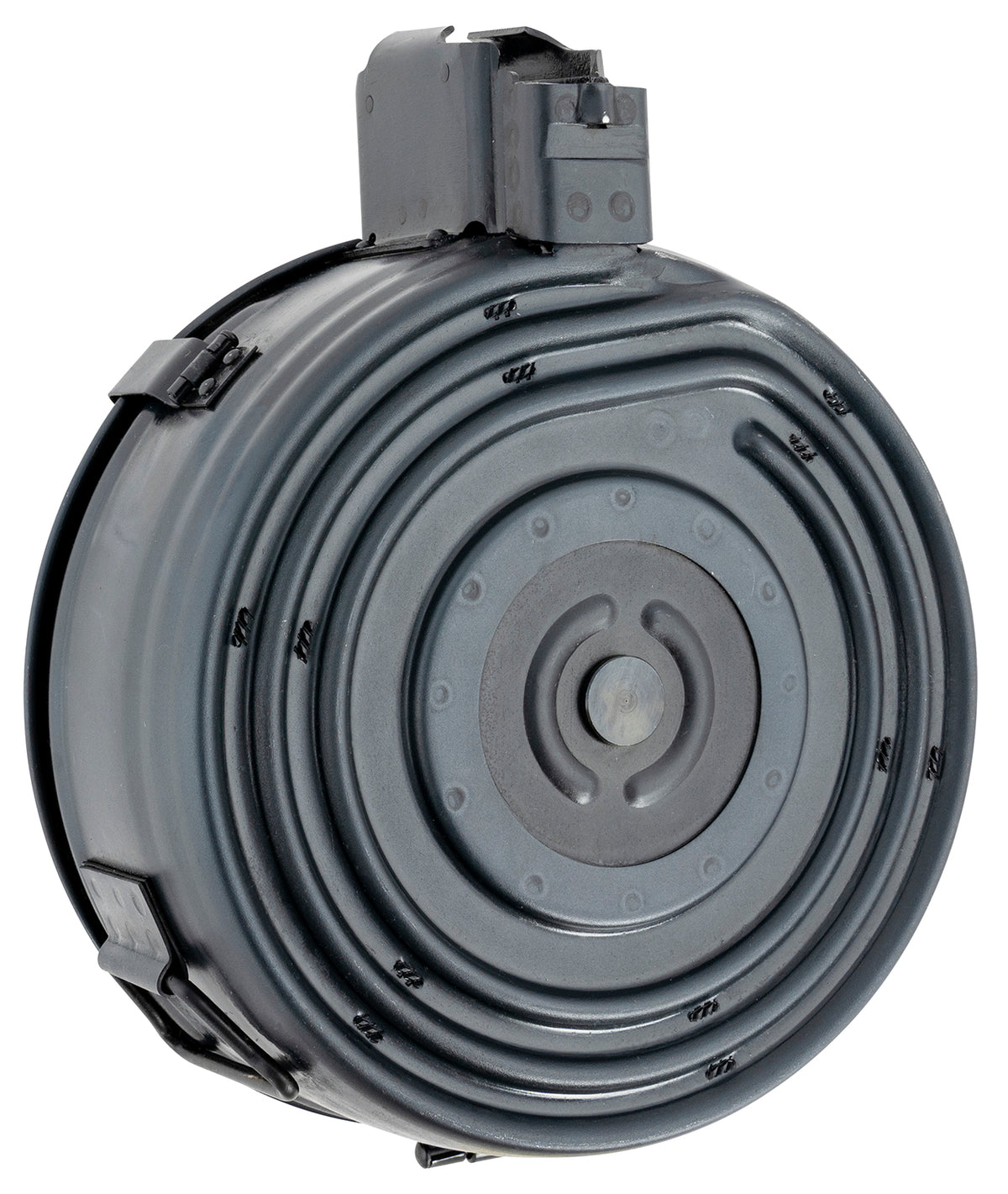 Century Arms, Magazine, 7.62X39, 75 Round Drum, Fits AK, Blued Finish