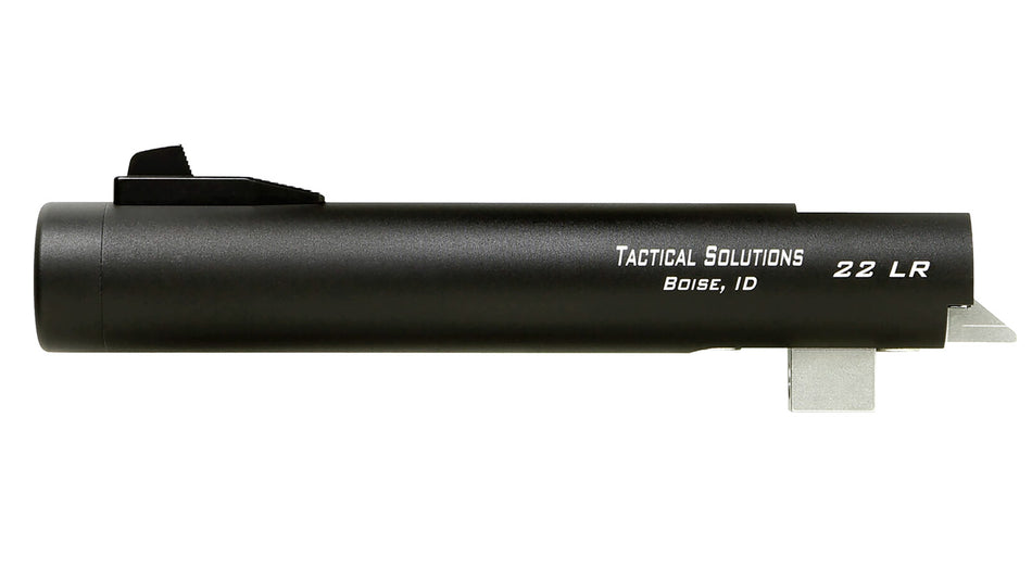 Tactical Solutions TL55TEMBNF Trail-Lite 22 LR 5.5" Black Matte Threaded Barrel Fiber Optic Sight for Browning Buck Mark