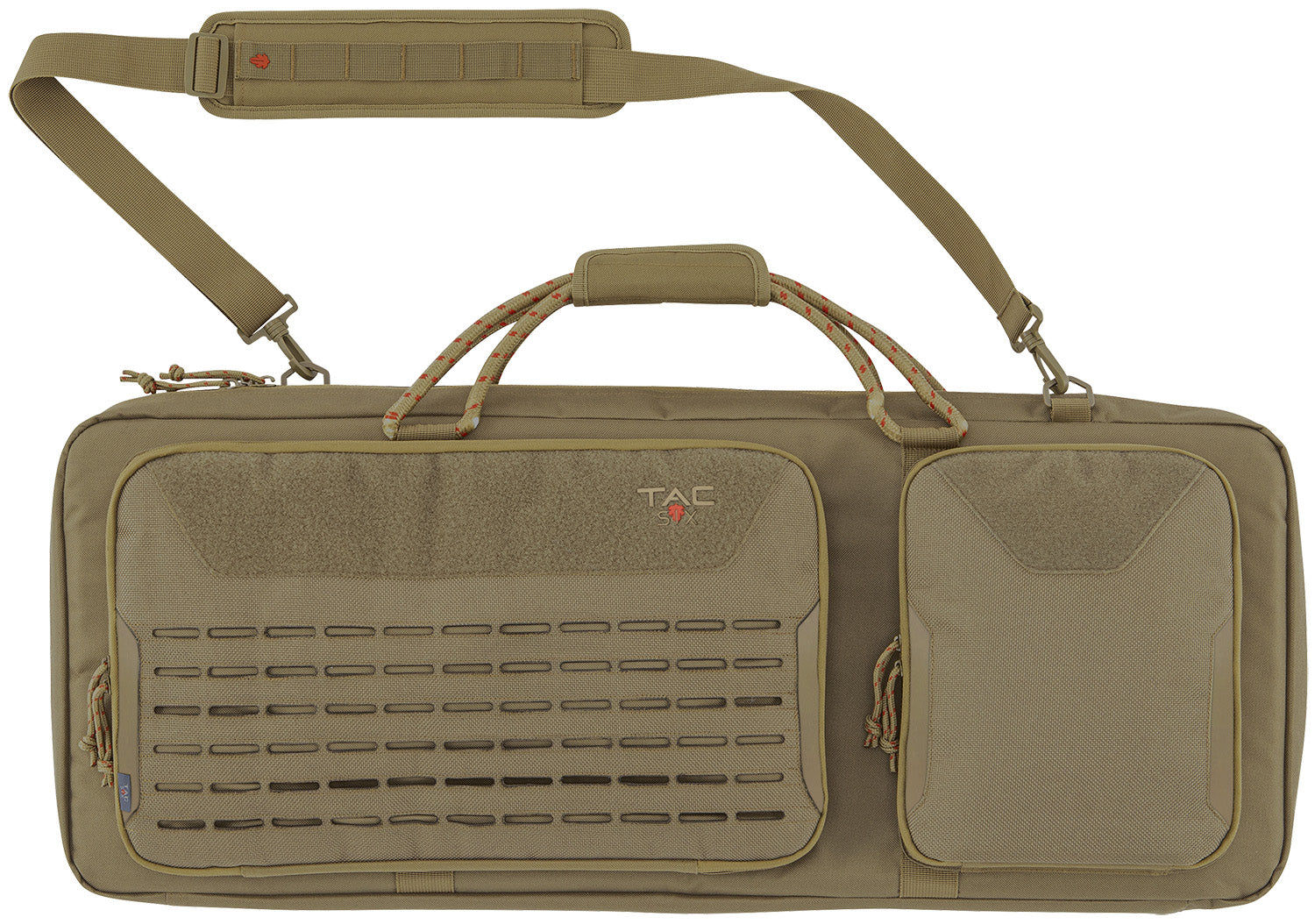 Tac Six Squad Tactical Rifle Case 32 Inch Coyote 600D Polyester